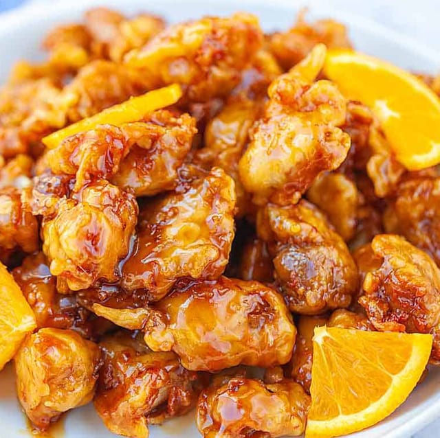 Orange Chicken.