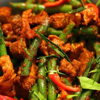 Pud Prik Khing (Green Bean)