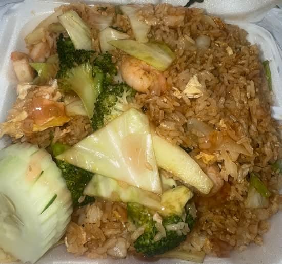 Thai Fried Rice Lunch.